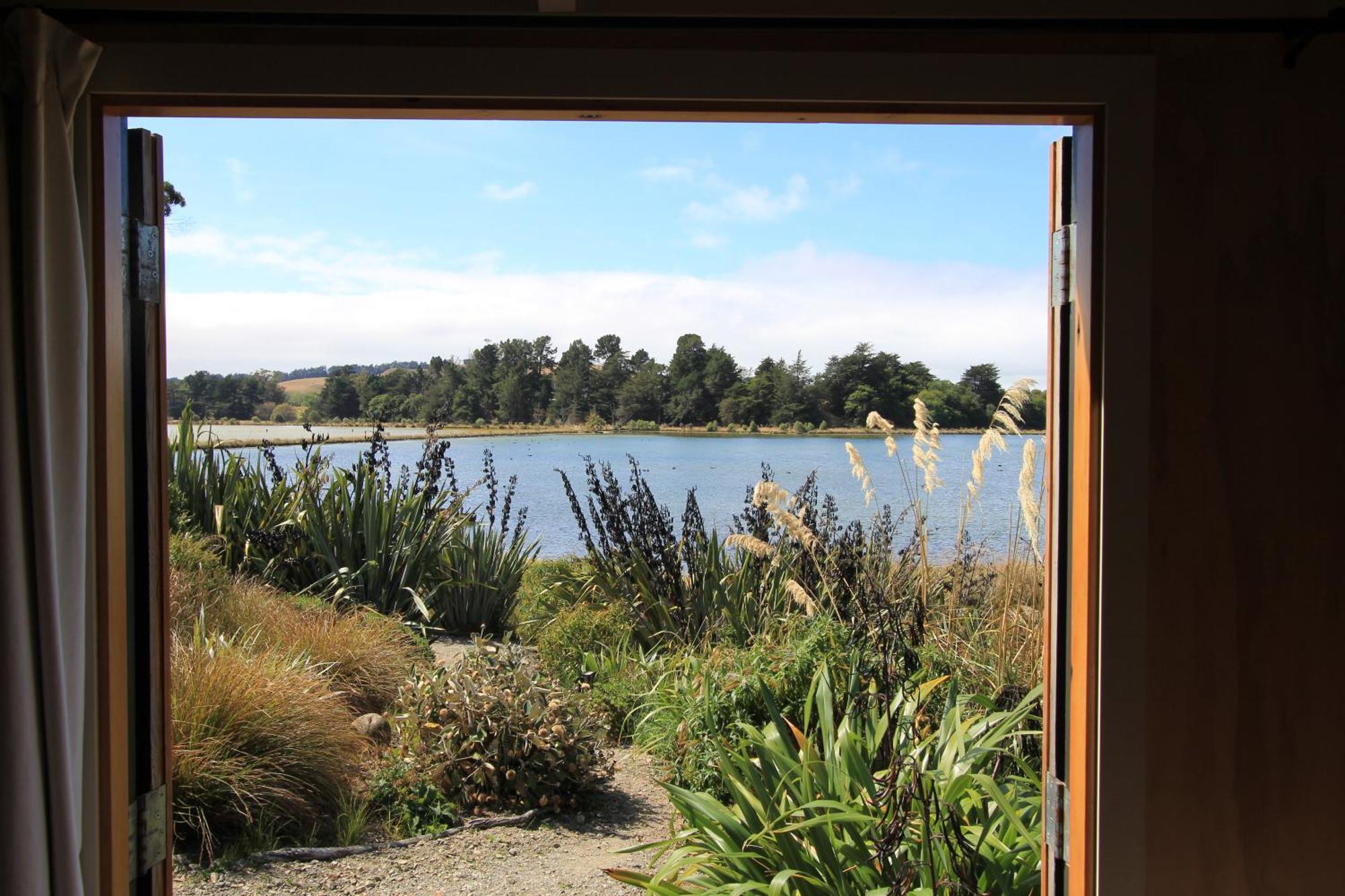 The Bird Hide - Rustic Luxury By The Water Hotel Dunedin Luaran gambar