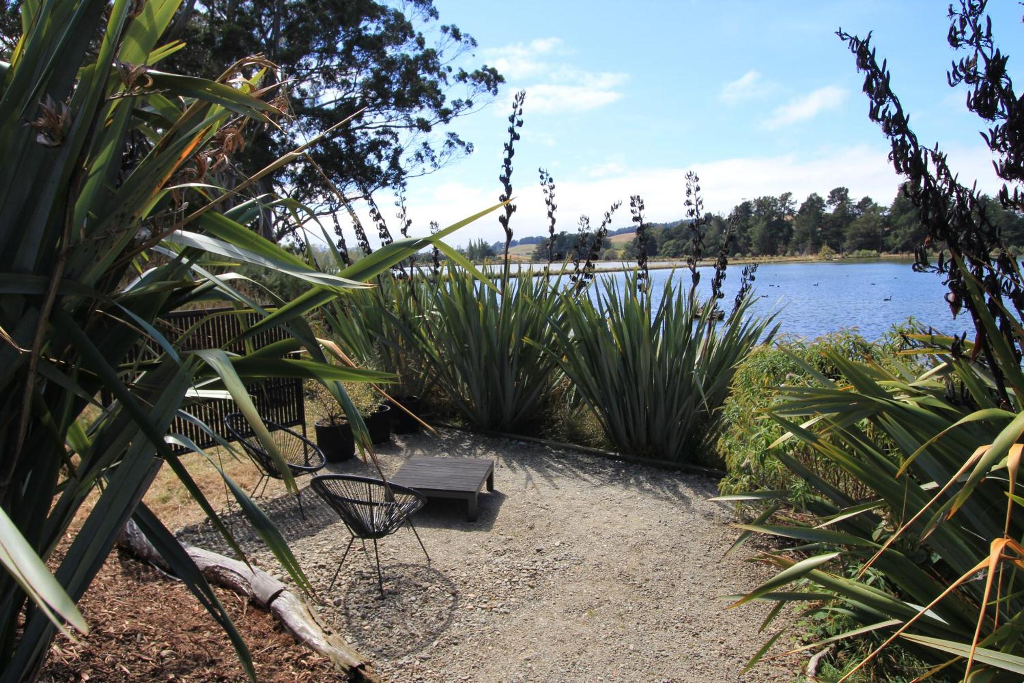 The Bird Hide - Rustic Luxury By The Water Hotel Dunedin Luaran gambar